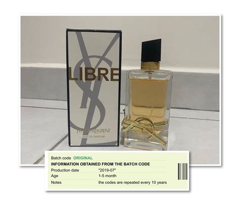 2013 batch ysl cologne|ysl batch codes.